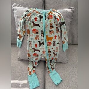 Puppy Parade Kids Footie Pajamas